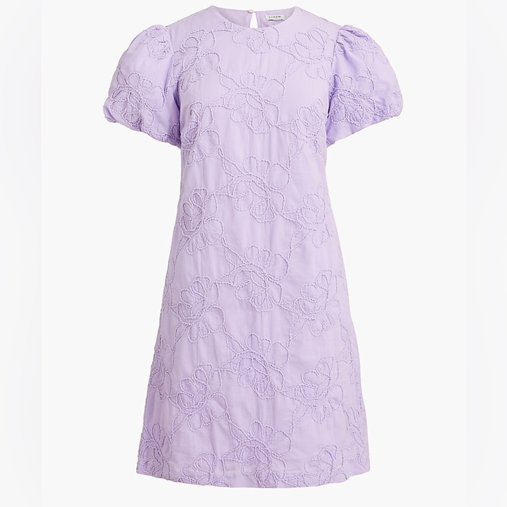J. Crew Lavender Mini Dress NEW with Tag